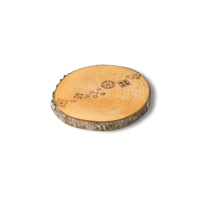 WOODEN CUP PAD